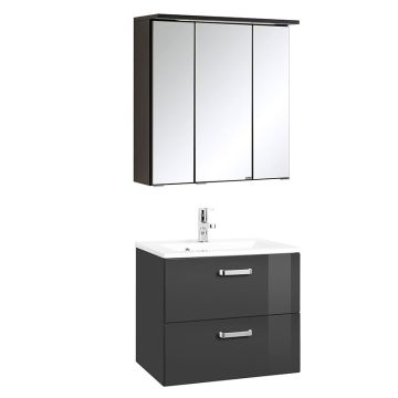 Held Möbel Bologna Badmöbel Set 3