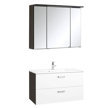 Held Möbel Bologna Badmöbel Set 5 - 80 cm