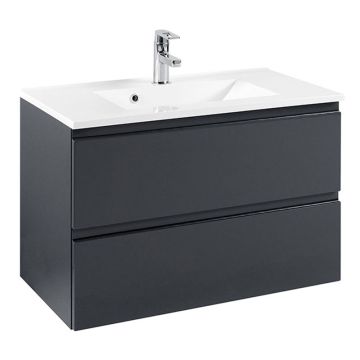 Held Möbel Cardiff Waschtisch mit Unterschrank - 80 cm