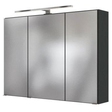 Held Möbel Florida Spiegelschrank 3D - 100 cm