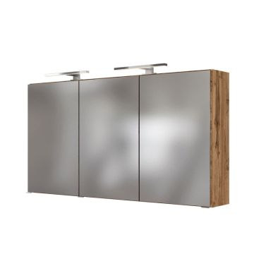 Held Möbel Lucca Spiegelschrank 3D - 120 cm