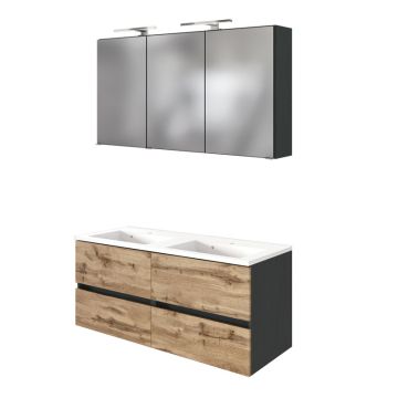 Held Möbel Lucca Badmöbel Set 12 - 120 cm