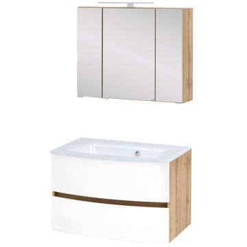 Held Möbel Kopenhagen Badmöbel Set 80 cm