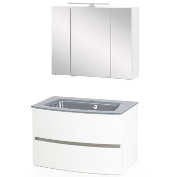 Held Möbel Kopenhagen Badmöbel Set 80 cm