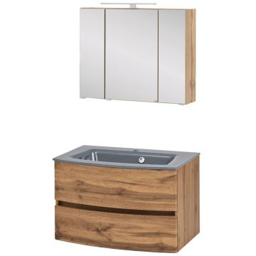 Held Möbel Kopenhagen Badmöbel Set 80 cm