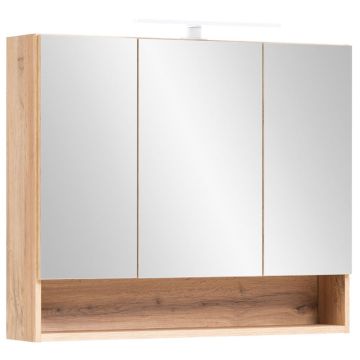 Held Möbel Kaprun Spiegelschrank - 100 cm