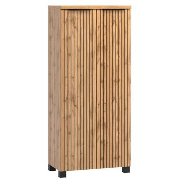 Held Möbel Ashton Mittelschrank - 60 cm, 2 Türen, 4 Einlegeböden