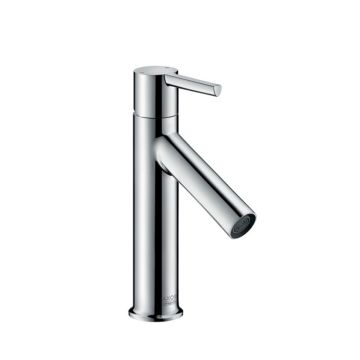 Axor Starck Waschtischarmatur 100 mit Hebelgriff und Ablaufgarnitur