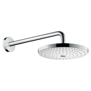 Hansgrohe Raindance Select S Kopfbrause mit Brausearm 240 mm in weiss/chrom