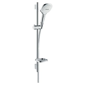 Hansgrohe Raindance Select E Brauseset 120 3jet in weiss/chrom