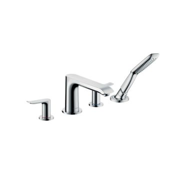 Hansgrohe Metris Wannenrand-Armatur / 4-Loch