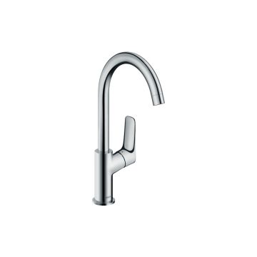 Hansgrohe Waschtischmischer 210 Logis mit Schwenkauslauf & Ablaufg.