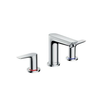 Hansgrohe Talis E, Waschtisch-Armatur 3-Loch, Zugstangen-Ablaufg.