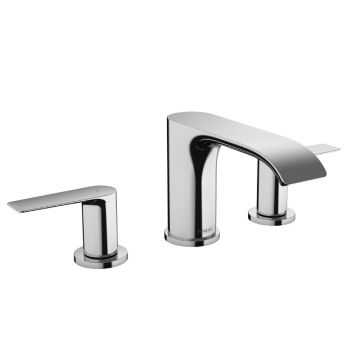 Hansgrohe Vivenis Waschtischarmatur 3-Loch Zugstangen-Ablaufgarnitur