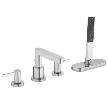 Hansgrohe Finoris Wannenrandarmatur mit Handbrause