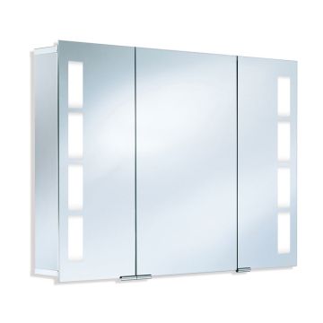 HSK Alu-Spiegelschränke Spiegelschrank ASP 500 - 105 cm