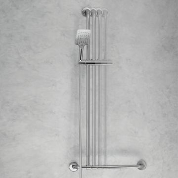 HSK Komfort und Pflege Stützgriff chrom