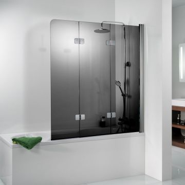 HSK Premium Softcube Badewannenaufsatz - 3-teilig