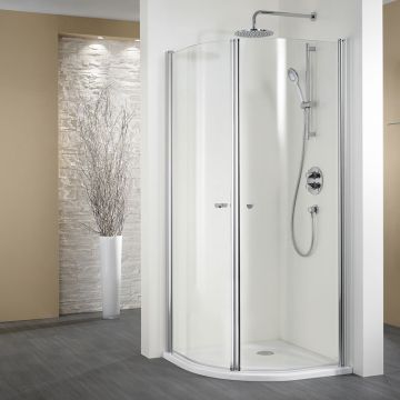 HSK Exklusiv Viertelkreisdusche Runddusche