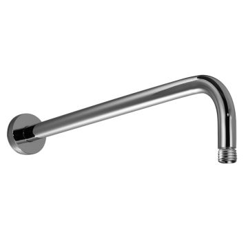 HSK Shower und Co Wandarm für Kopfbrause - gebogen, mit Rosette Rund