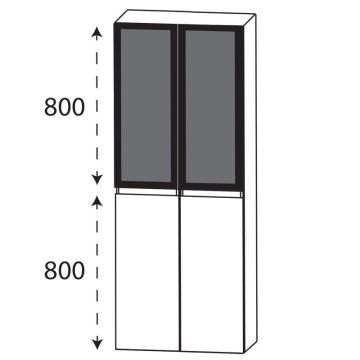 Laguna Highline 100 Hochschrank - 60 cm Skizze