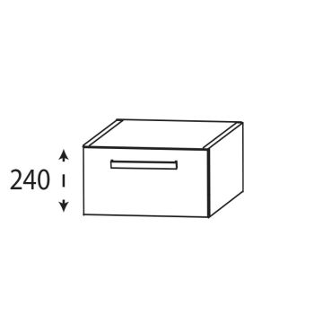 Laguna Platino 2.0 Unterschrank - 30 cm, Skizze