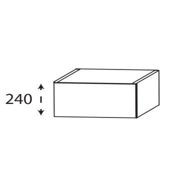 Laguna Platino 2.0 Unterschrank - 80 cm Skizze