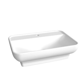 Laguna Pronto Aufsatz-Waschtisch - 60 cm, Melbourne weiß