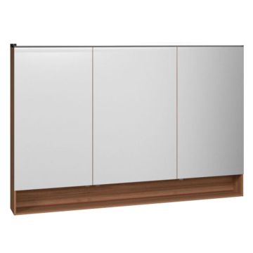 Laguna Wings Spiegelschrank - 120 cm, 3 Doppelspiegeltüren