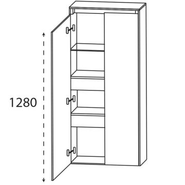 Laguna Highline 250 Mittelschrank - 62,2 cm