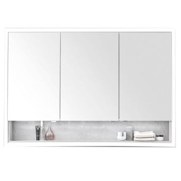 Laguna Spiegelschränke Spiegelschrank - 125 cm, Draufsicht