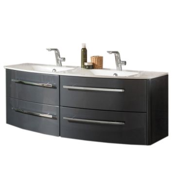 Lanzet Classico Waschtisch mit Unterschrank - 138,6 cm