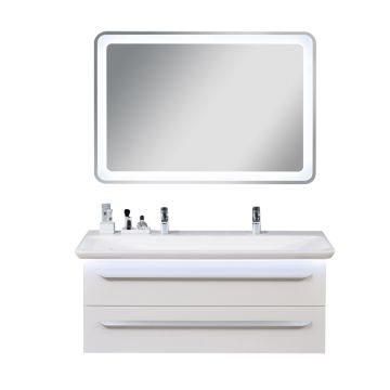 Lanzet M9 Badmöbel Set - 127,5 cm