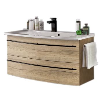 Marlin 3040city Waschtisch mit Unterschrank Set 13 - 91 cm