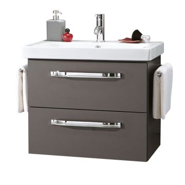 Marlin Bad 3060 Waschtisch mit Unterschrank Set 1 anthrazit