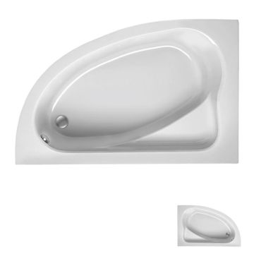 Mauersberger Aspera Eck Badewanne 160 rechts