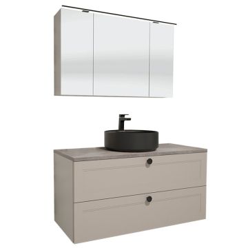 Nobilia Country Badmöbel Set 120 cm