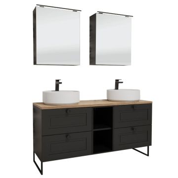 Nobilia Country Badmöbel Set 150 cm