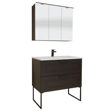 Nobilia Country Badmöbel Set 7 - 90 cm