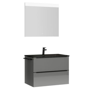 Nobilia City Line Badmöbel Set 3 - 81 cm