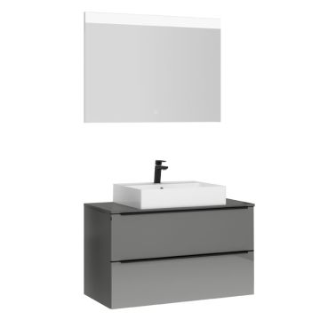 Nobilia Urban Style Badmöbel Set 9 - 100 cm