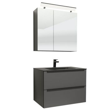 Nobilia Valea Badmöbel Set 9 - 80 cm