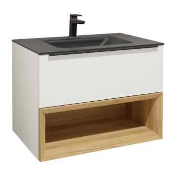 Nobilia Sophie Waschtisch mit Unterschrank Set 4 - 81 cm