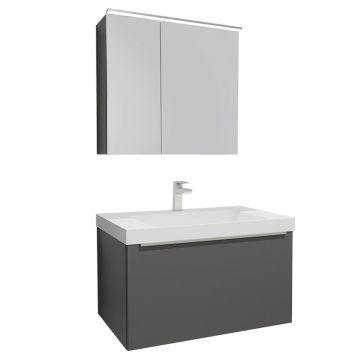 Nobilia Nio Badmöbel Set 6 - 81 cm