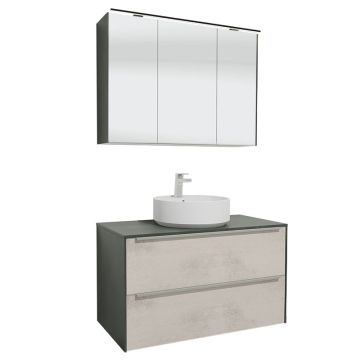 Nobilia Malu Badmöbel Set 17 - 102 cm