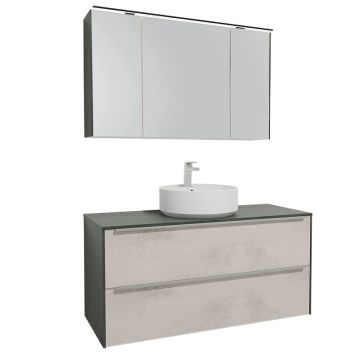 Nobilia Malu Badmöbel Set 25 - 122 cm