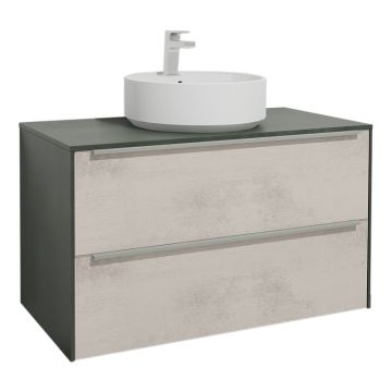 Nobilia Malu Waschtisch mit Unterschrank Set 9 - 102 cm