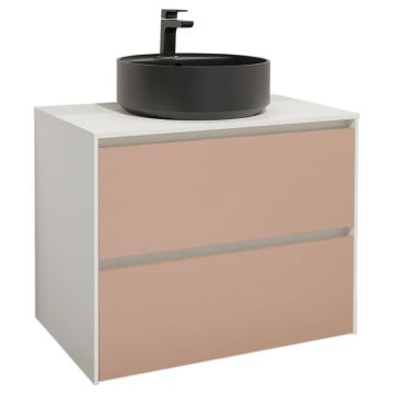 Nobilia Malu Line N Waschtisch mit Unterschrank Set 2 - 82 cm