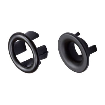 Pelipal Zubehör Ersatzteil Überlaufrosette  2 Stück Schwarz