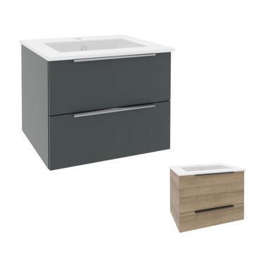 Pelipal Serie 6110 Waschtisch mit Unterschrank Set 61 cm